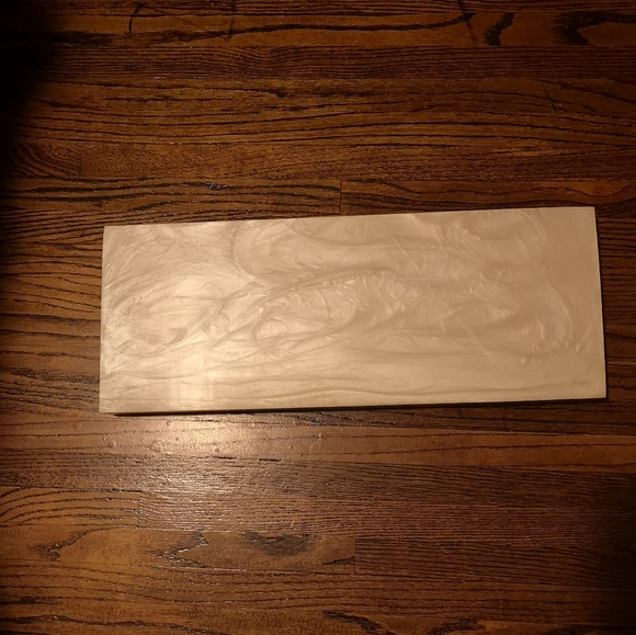 UO Agnes Pearlescent Floating Wall Shelf - Picture 2 of 5